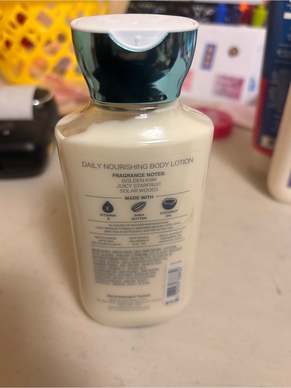 Sweet Kiwi & Starfruit Daily Nourishing Body Lotion - Cream - Picture 3 of 3